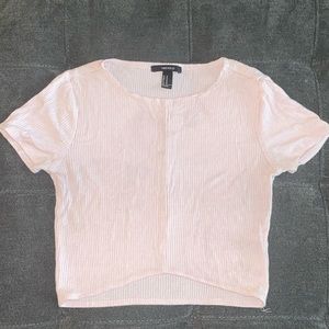 Pink crop top